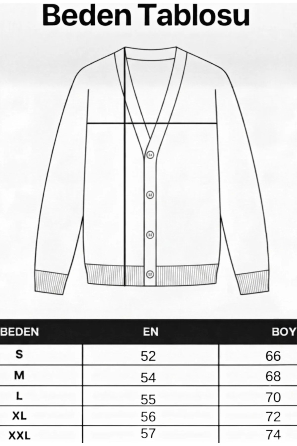 Serablanka Erkek Polo Yaka Oversize Triko Hırka Siyah görsel 4