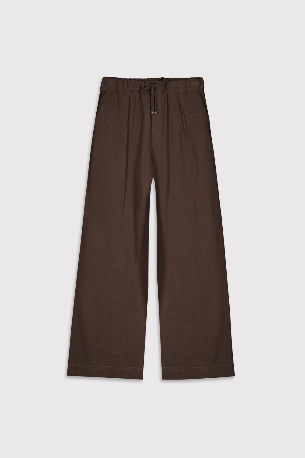 Babokah Beli Lastikli Keten Karışımlı Pantolon