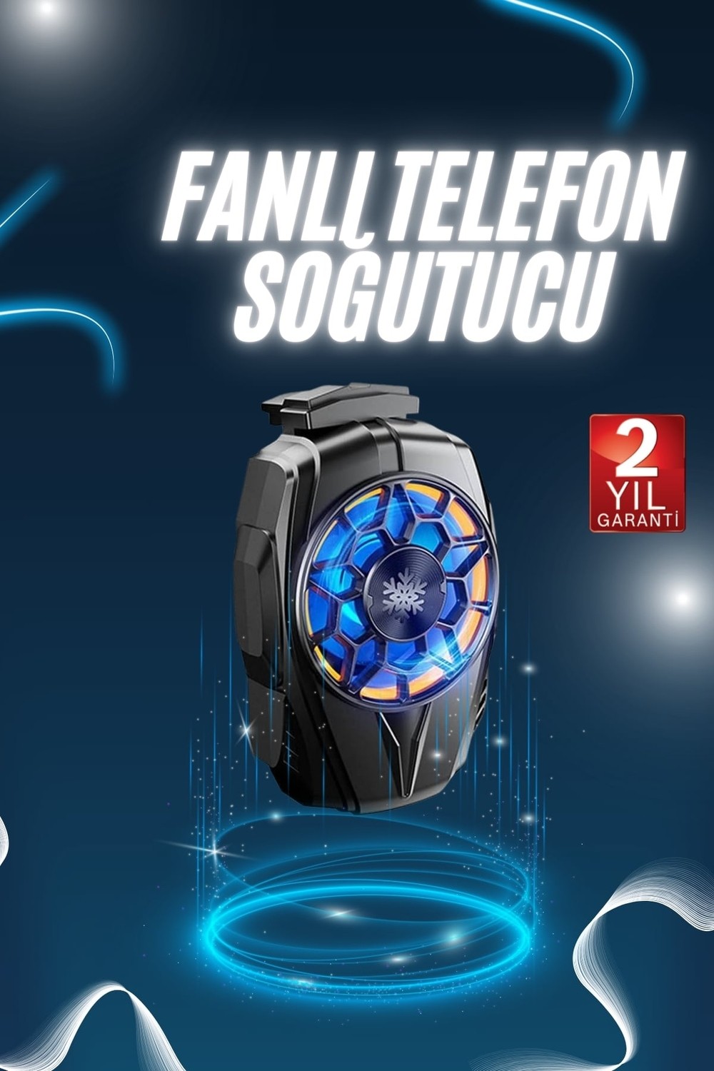 Esranın Dünyası Telefonu Soğutma Fanı Radyatör Mobil Cihazlara Uyumlu Soğutucu - Lisinya