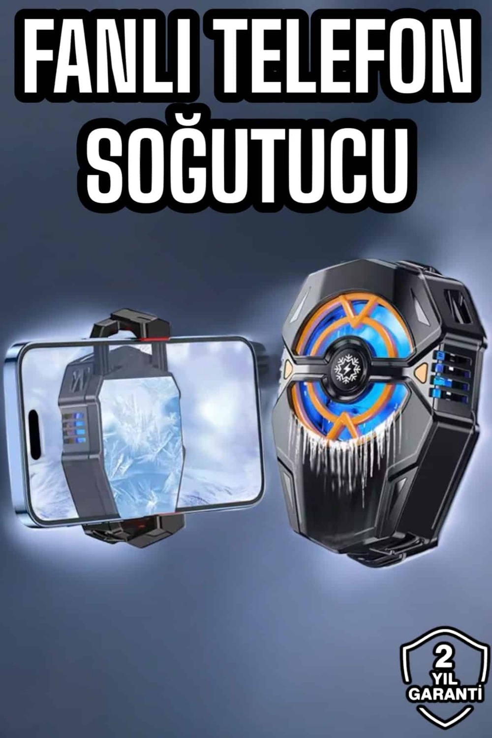 Esranın Dünyası Fanlı Telefon Soğutucu Pervaneli Soğutma Fanı - Lisinya