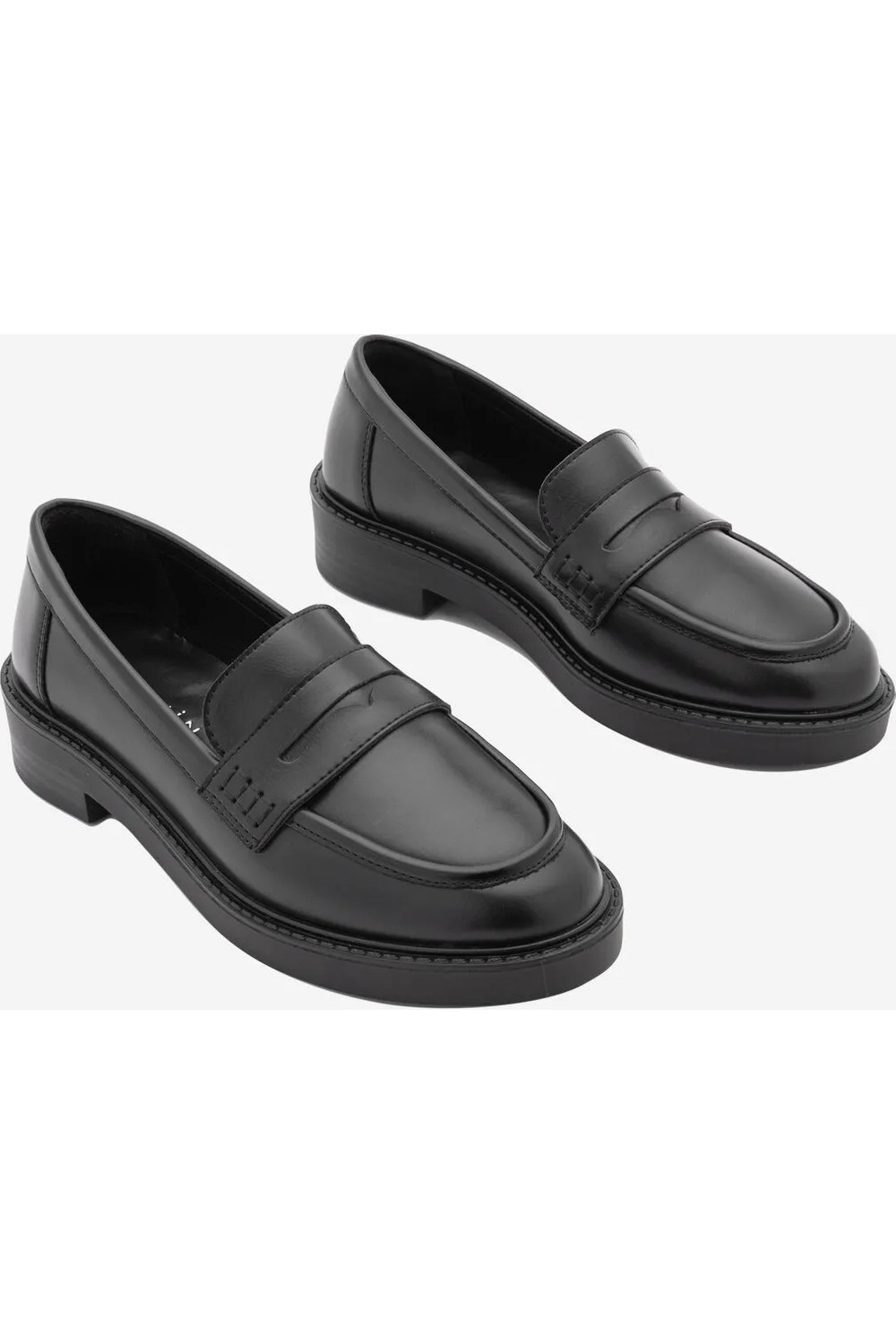 Marjin Kadın Loafer Makosen Günlük Ayakkabı Andel Vizon Süet görsel 6