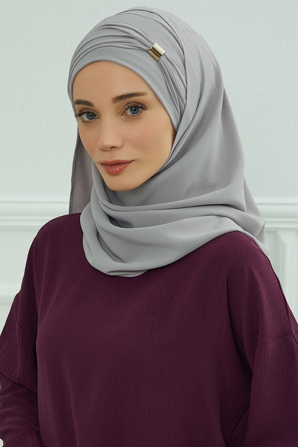 Aisha's Design Aksesuar Detaylı Aerobin Şal,cps-94
