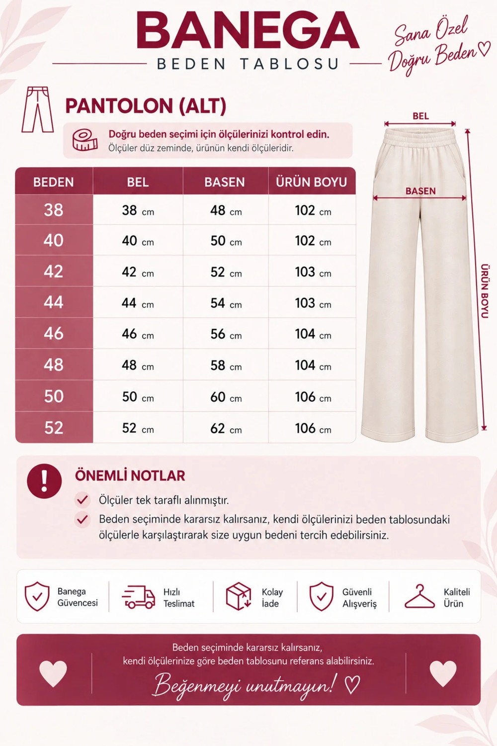 Banega Curve Kadın Büyük Beden Taş Detaylı Yüksek Bel Bol Paça Açık Mavi Jeans Kot Pantolon görsel 2