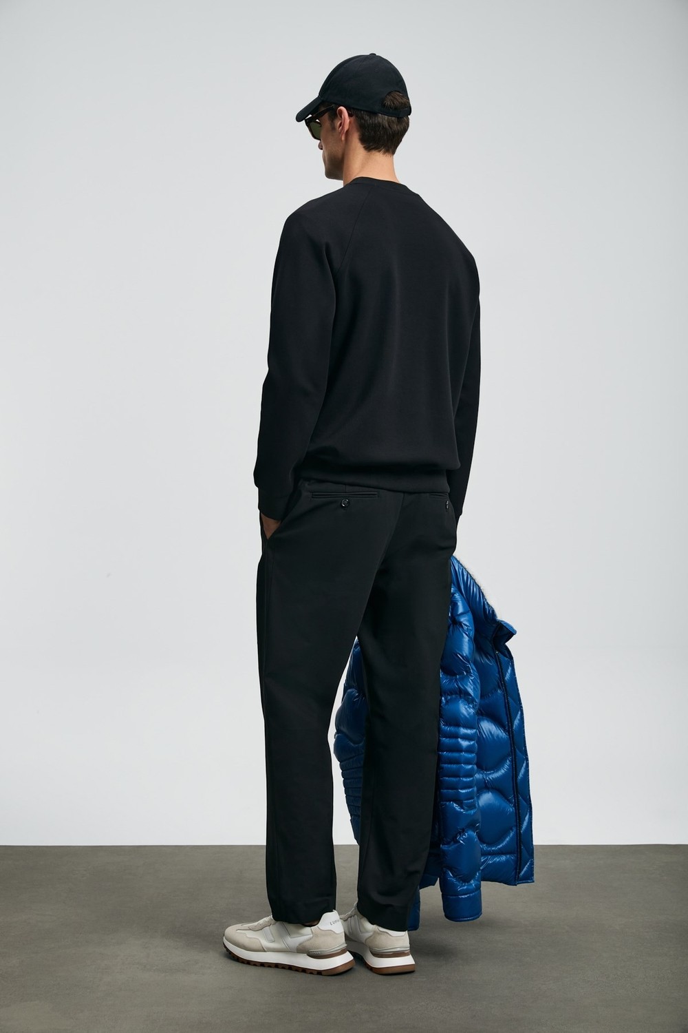 Lufian Grant Erkek Sweatshirt Lacivert görsel 6
