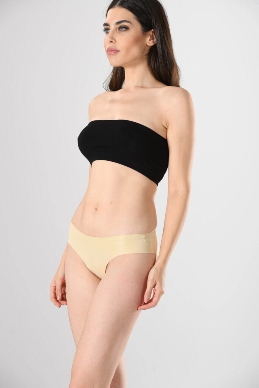 Fantastik Store Miss Fit 12583 Lazer Kesim Silikonlu Slip
