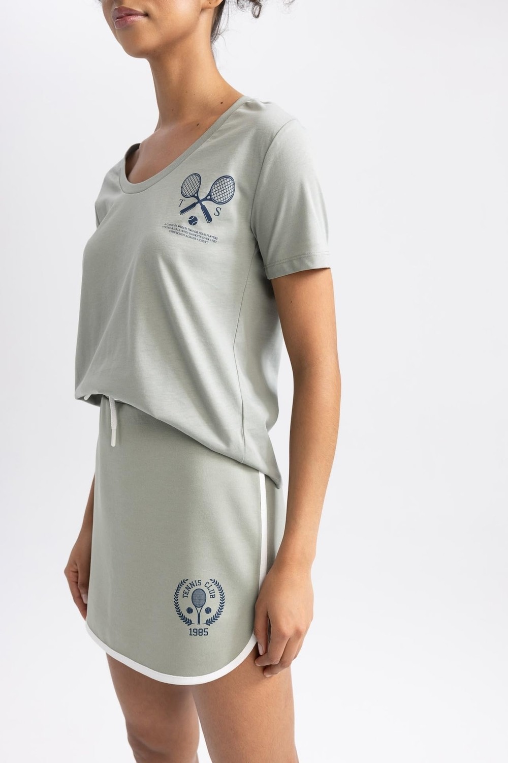 Aesco Defacto Defactofit Mini Tenis Eteği görsel 5