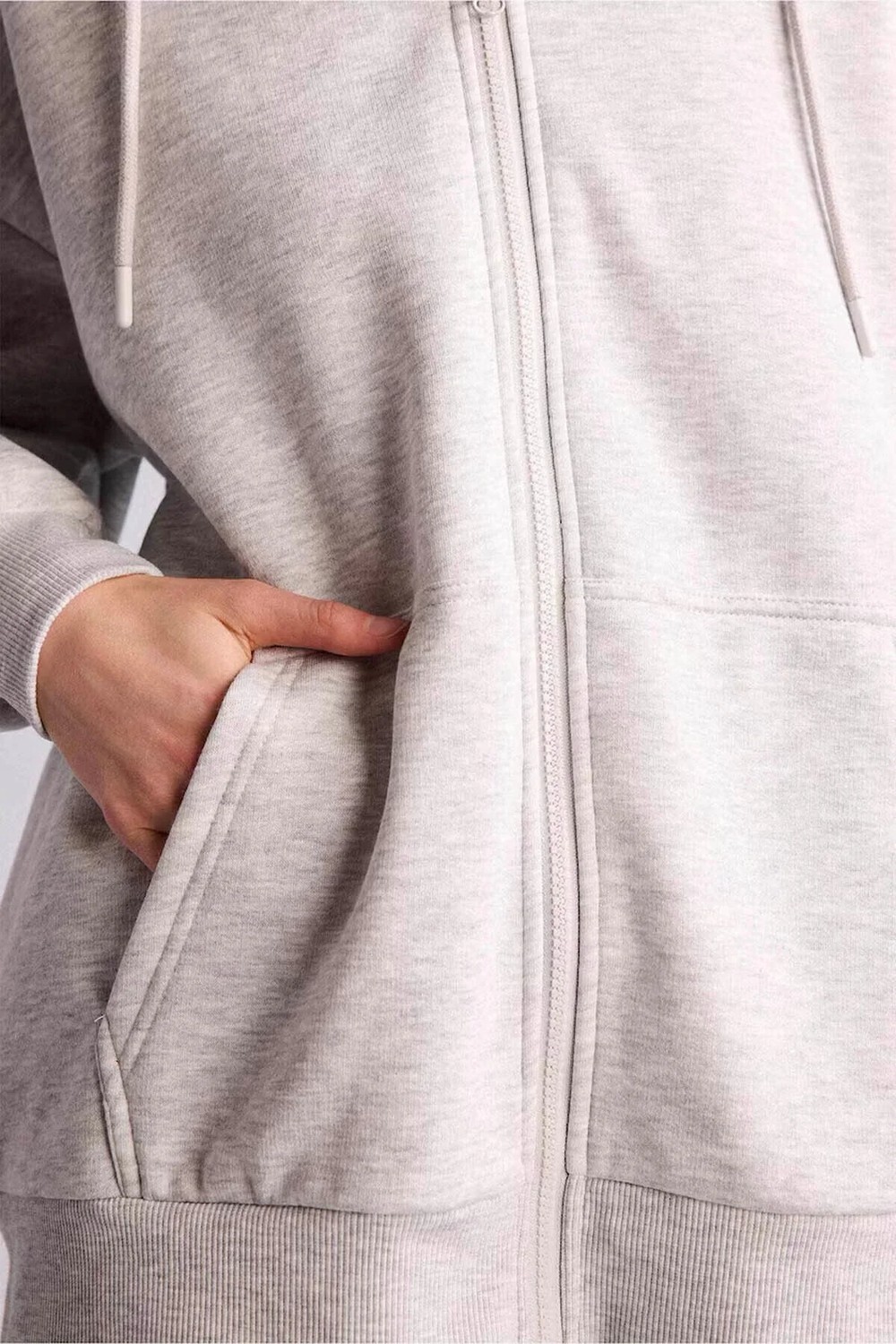 DeFacto Kadın Hırka V4233AZ/GR256 Grey Melange görsel 4