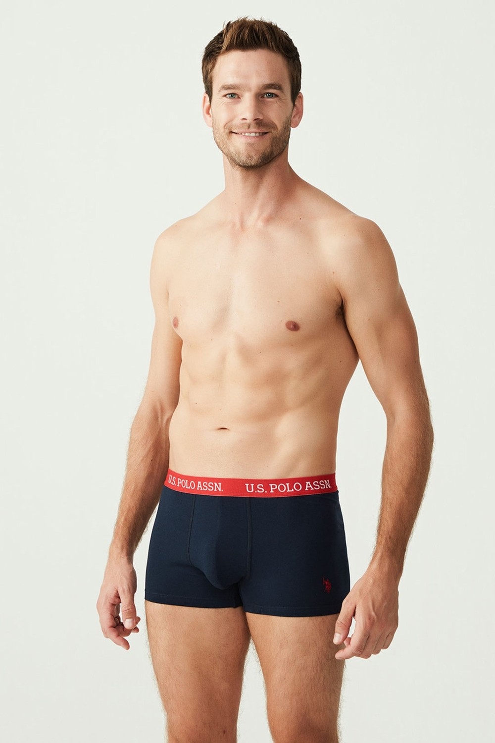 U.S. Polo Assn. Erkek 3'lü Boxer 80097 görsel 3