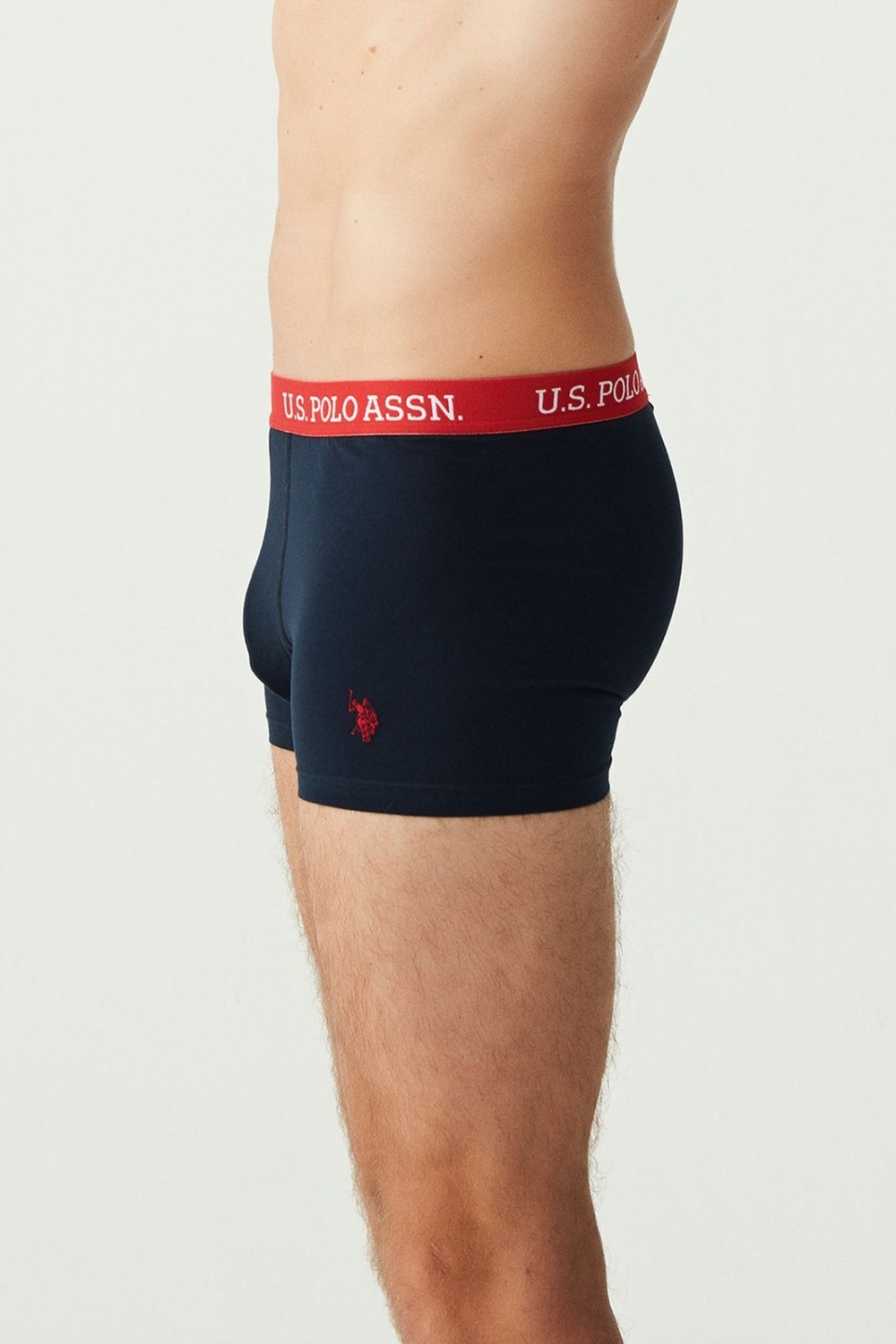 U.S. Polo Assn. Erkek 3'lü Boxer 80097 görsel 4