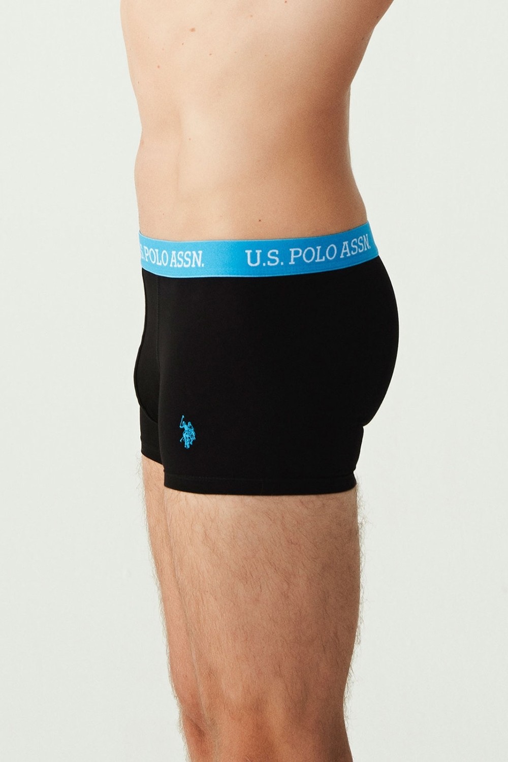 U.S. Polo Assn. Erkek 3'lü Boxer görsel 5