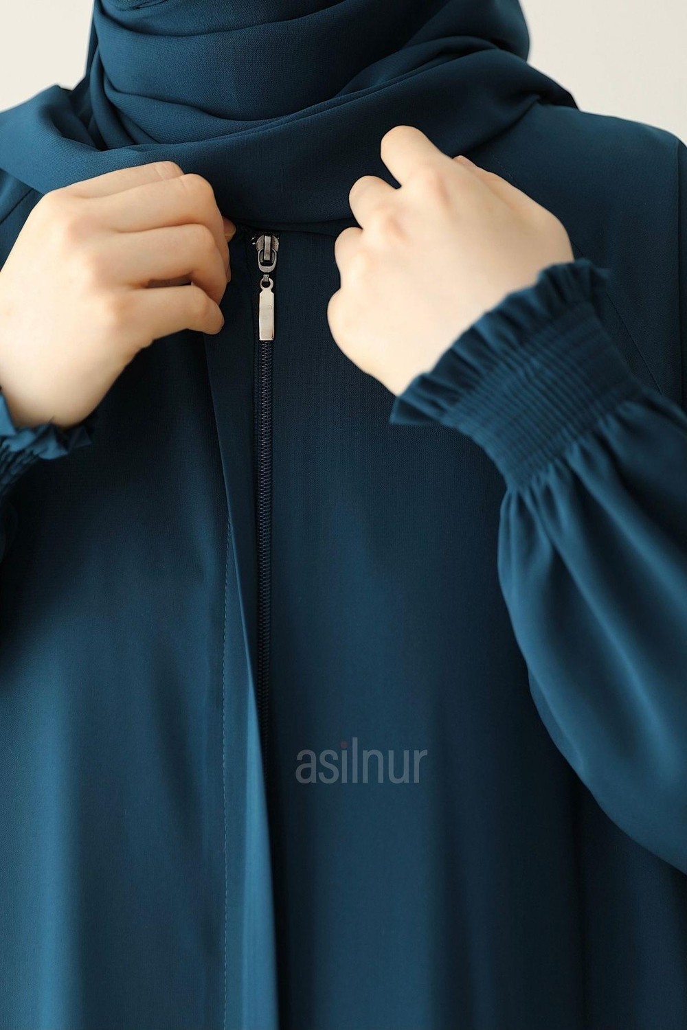 Asilnur Nisa Mevlana Ferace Füme görsel 7