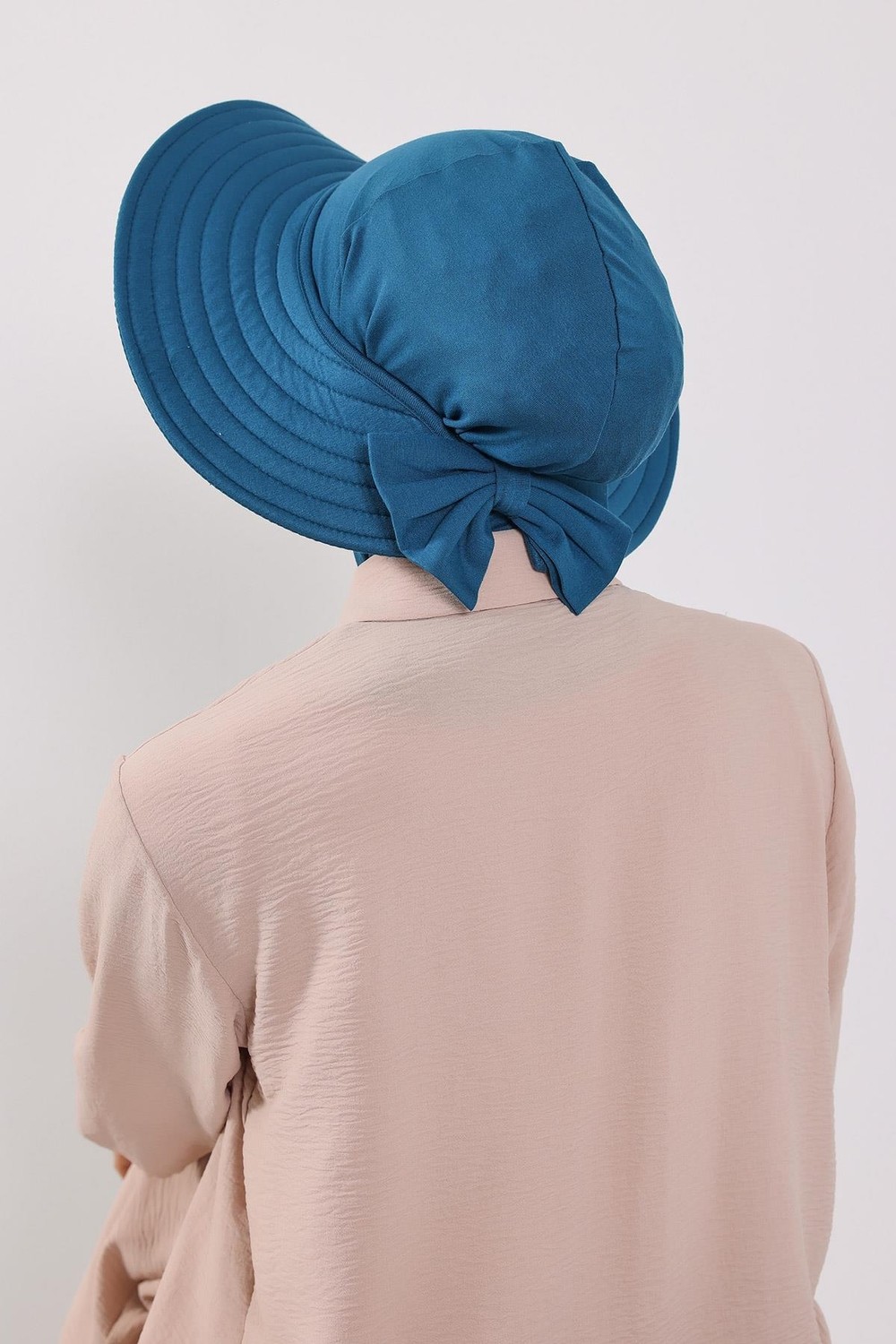 Aisha's Design 3'lü Tak-Çık Bone,siperlik ve Şapka Seti Tesettür,st-1p görsel 3