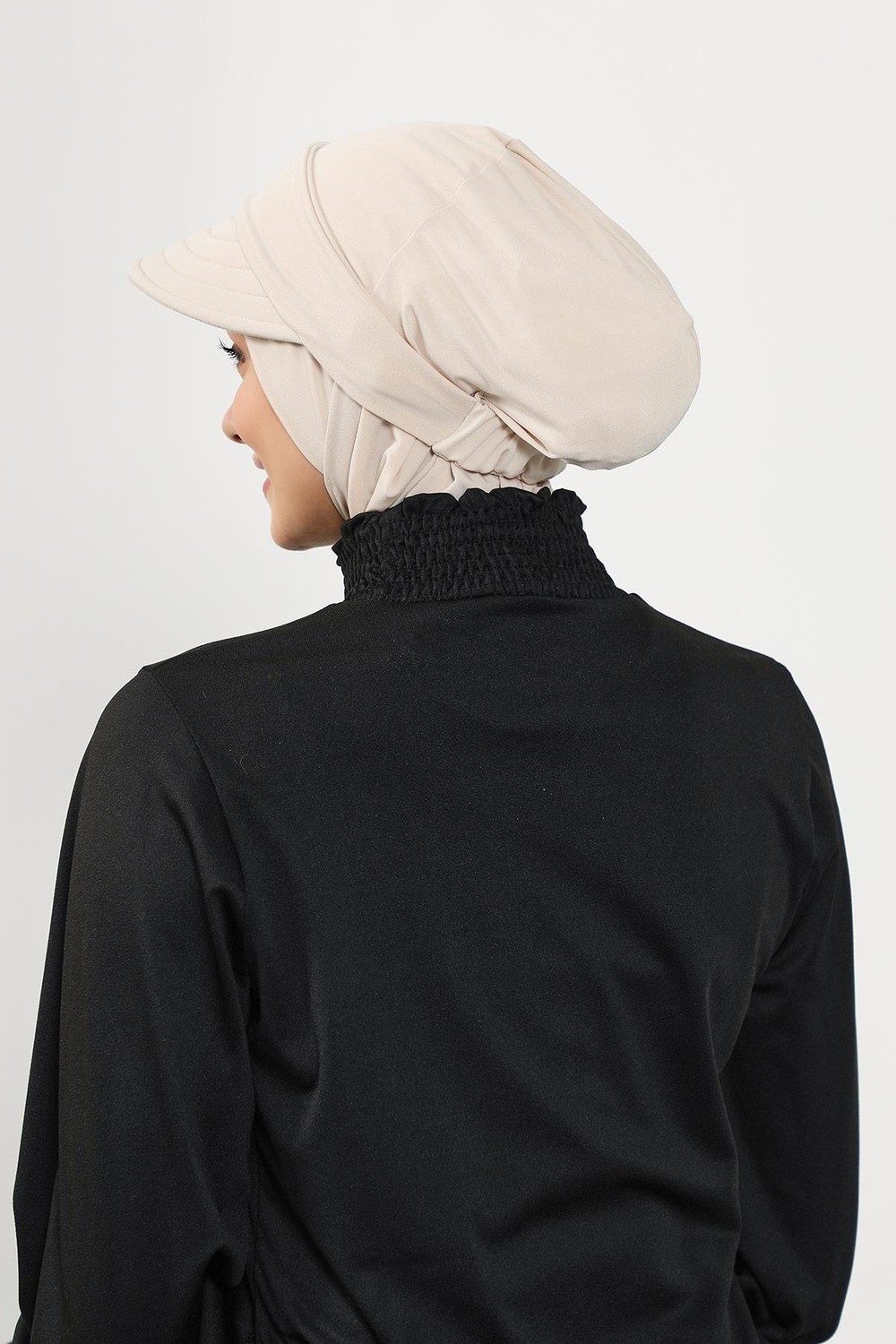 Aisha's Design Çıkarılabilir Siperlikli Tesettür (Deniz,havuz) Yüzücü BONESI,B-82SN görsel 5