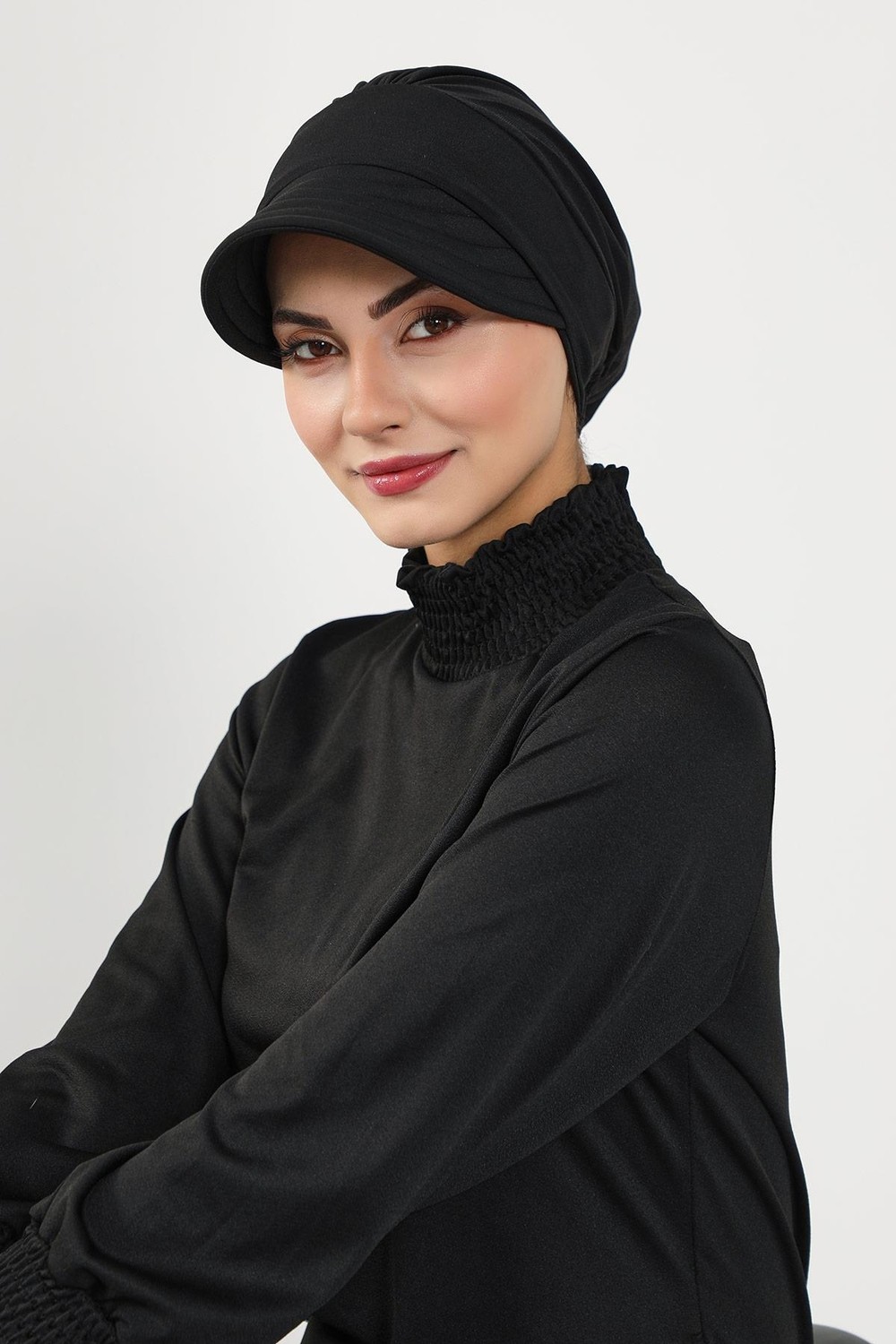 Aisha's Design Siperlikli Tesettür (Deniz,havuz) Yüzücü BONESI,B-73SN görsel 4