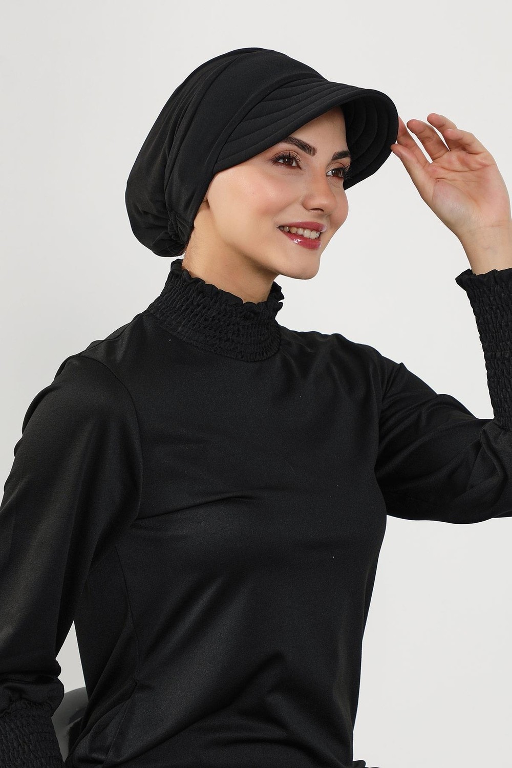 Aisha's Design Siperlikli Tesettür (Deniz,havuz) Yüzücü BONESI,B-73SN görsel 5