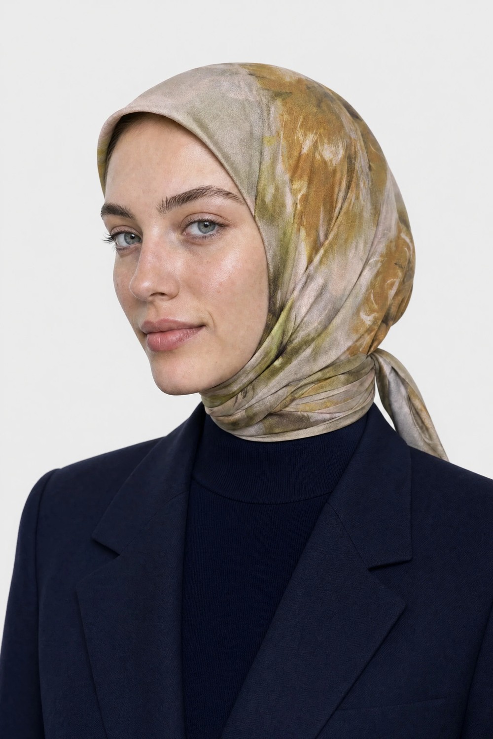 Mooncorn Grace Desen Organik Eşarp görsel 3