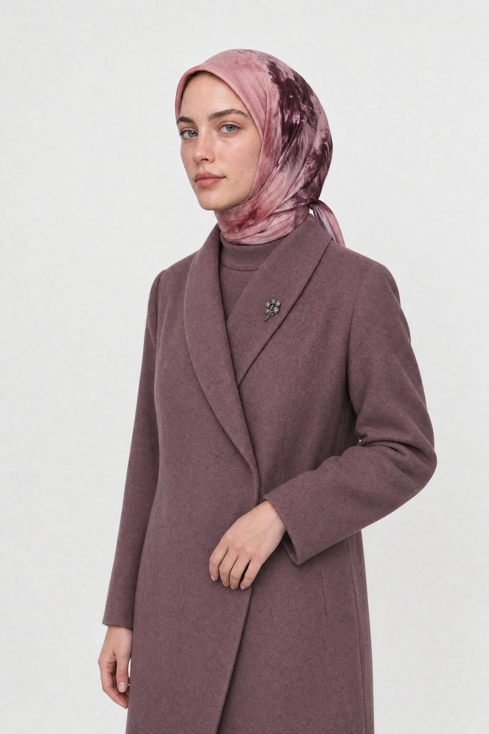 Mooncorn Grace Desen Organik Eşarp görsel 7