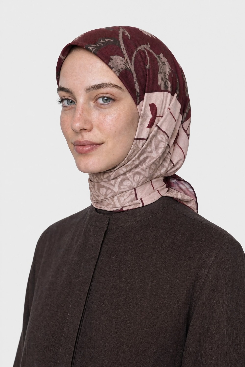 Mooncorn Veil Desen Organik Eşarp