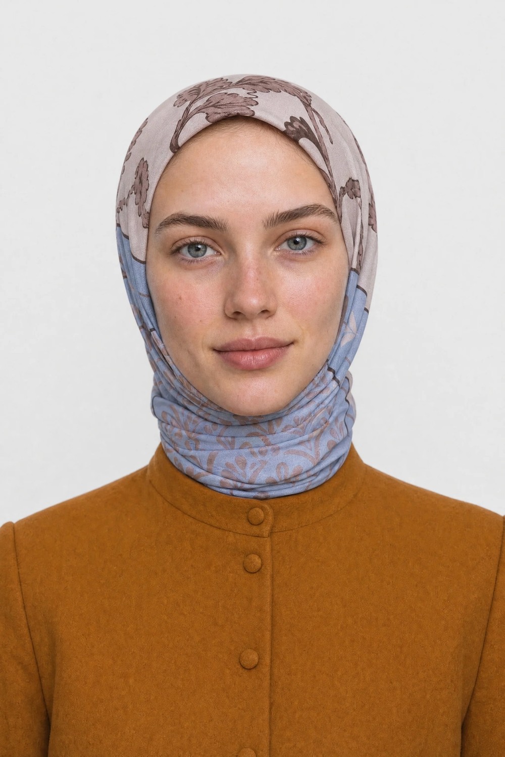 Mooncorn Veil Desen Organik Eşarp