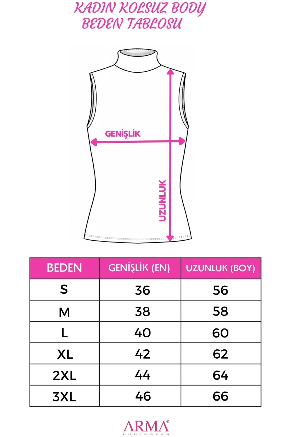 Arma Yıldız Kadın Balıkçı Yaka Kolsuz Body 3'lü Paket görsel 6
