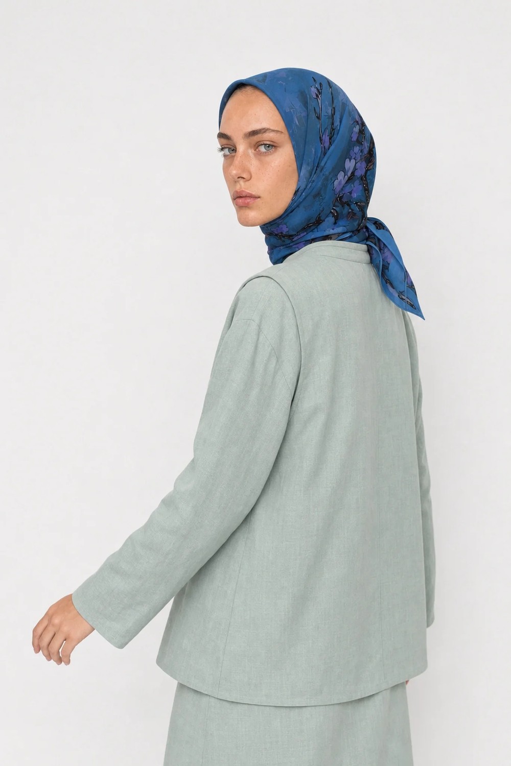 Mooncorn Woode Desen Hebei Ipek Eşarp