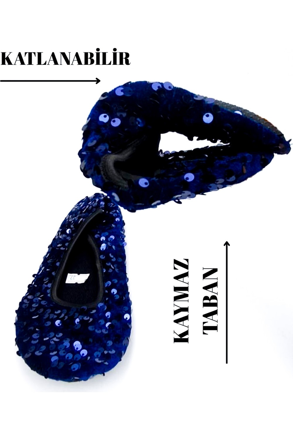 Ceyda Shoes Süslü Kadife Ev,hac Tavaf Umre Babeti, Hediye, Günlük Babet,tüylü Babet, Panduf, Patik, Gösteri Pisi Pisi görsel 3