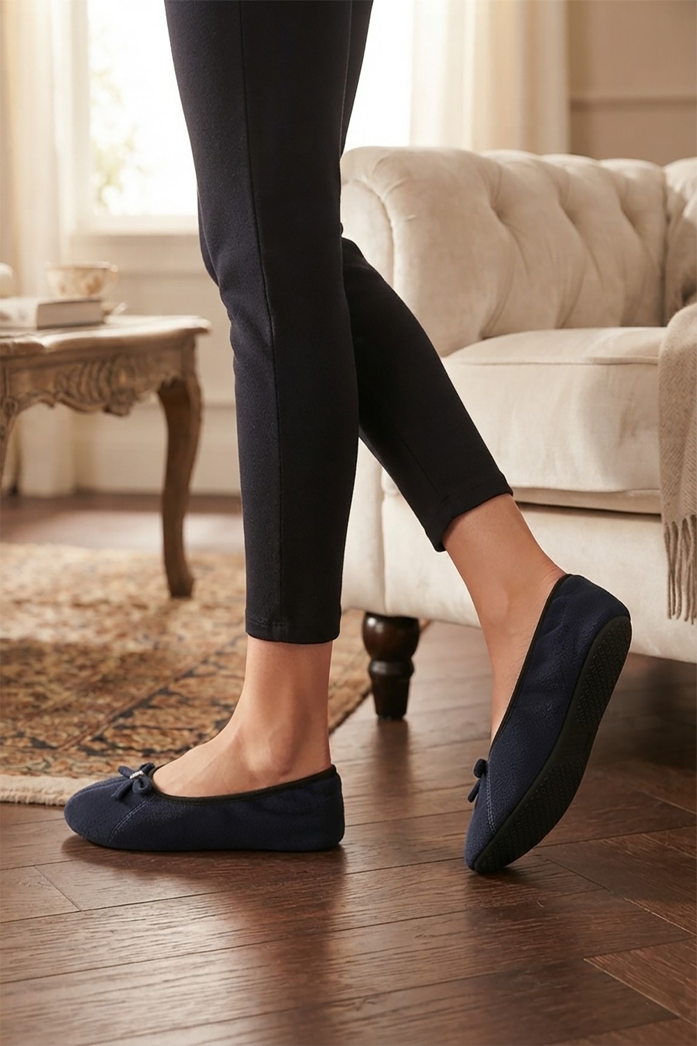 Ceyda Shoes Süslü Süet Ev,hac Tavaf Umre Babeti, Hediye, Günlük Babet,tüylü Babet, Panduf, Patik, Gösteri Pisi Pisi görsel 2
