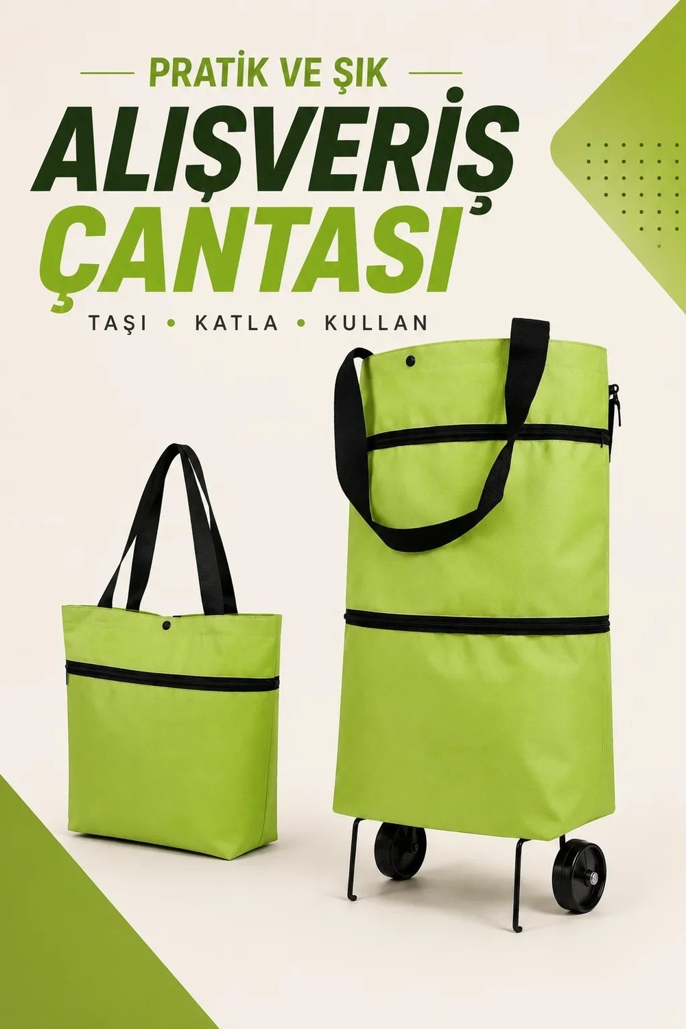 Katlanabilir Alışveriş Çantası