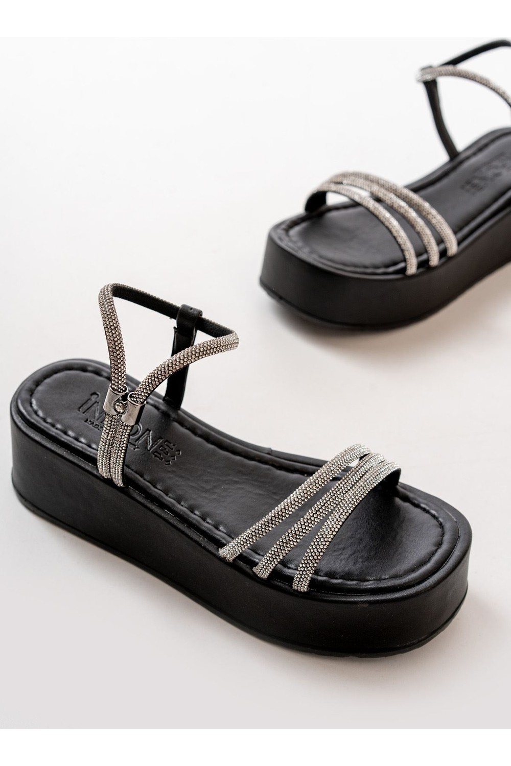 Zerenyus ZRİN861-1100 Premium Bej Günlük Dolgu Kadın Sandalet görsel 5
