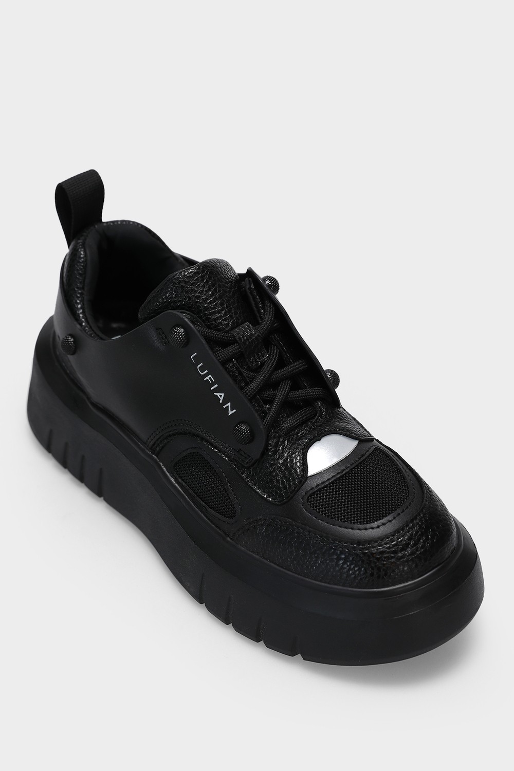 Lufian Icy Kadın Sneaker Ayakkabı Siyah görsel 2