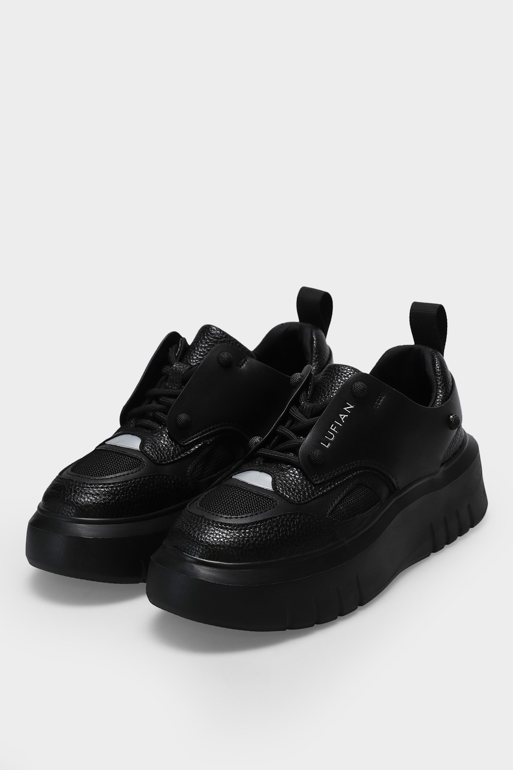 Lufian Icy Kadın Sneaker Ayakkabı Siyah görsel 3