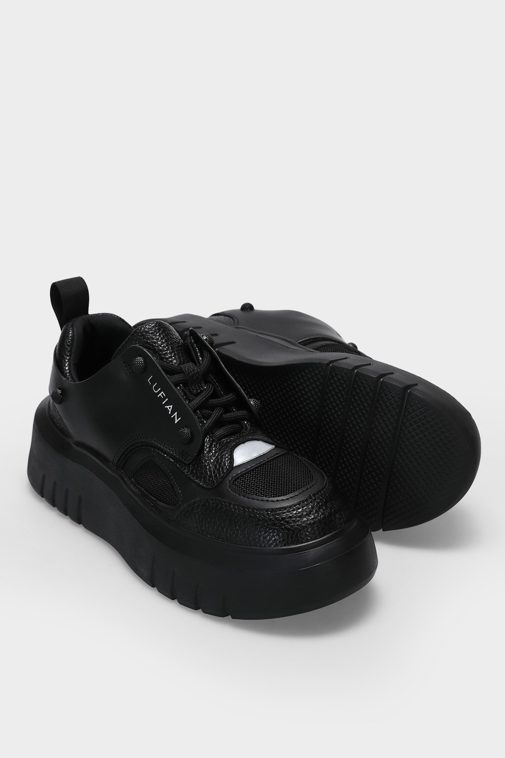 Lufian Icy Kadın Sneaker Ayakkabı Siyah görsel 5