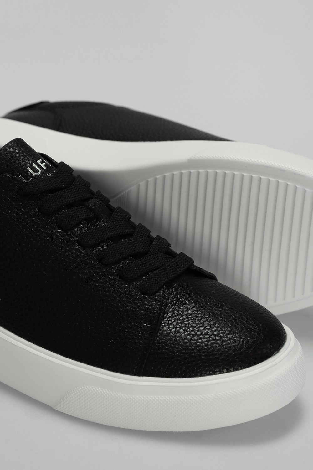 Lufian Tommy Erkek Deri Sneaker Ayakkabı Siyah görsel 6