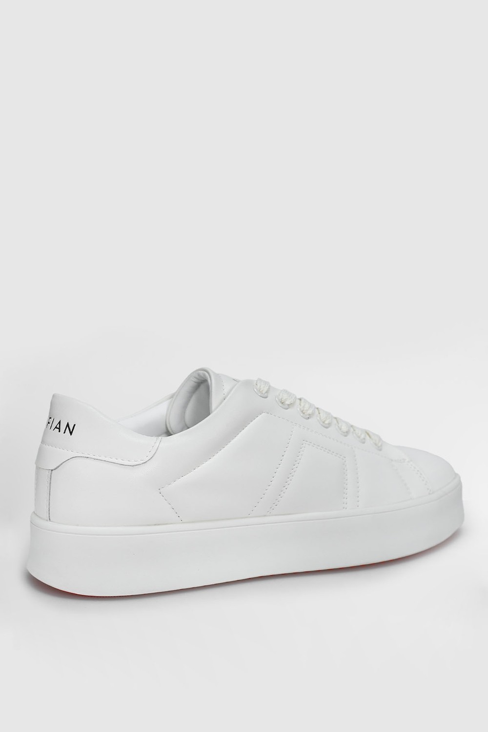 Lufian Zeus Erkek Deri Sneaker Ayakkabı Siyah görsel 7