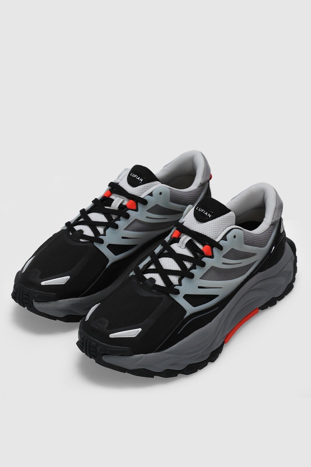 Lufian Edwın Erkek Deri Sneaker Ayakkabı Siyah görsel 7
