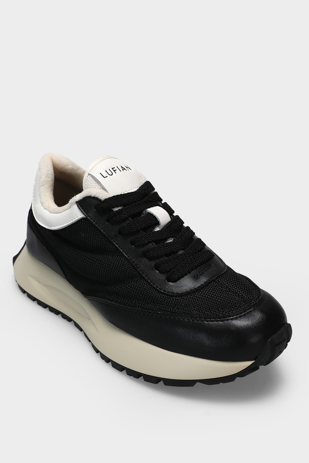 Lufian Sıa Kadın Sneaker Ayakkabı Siyah görsel 2