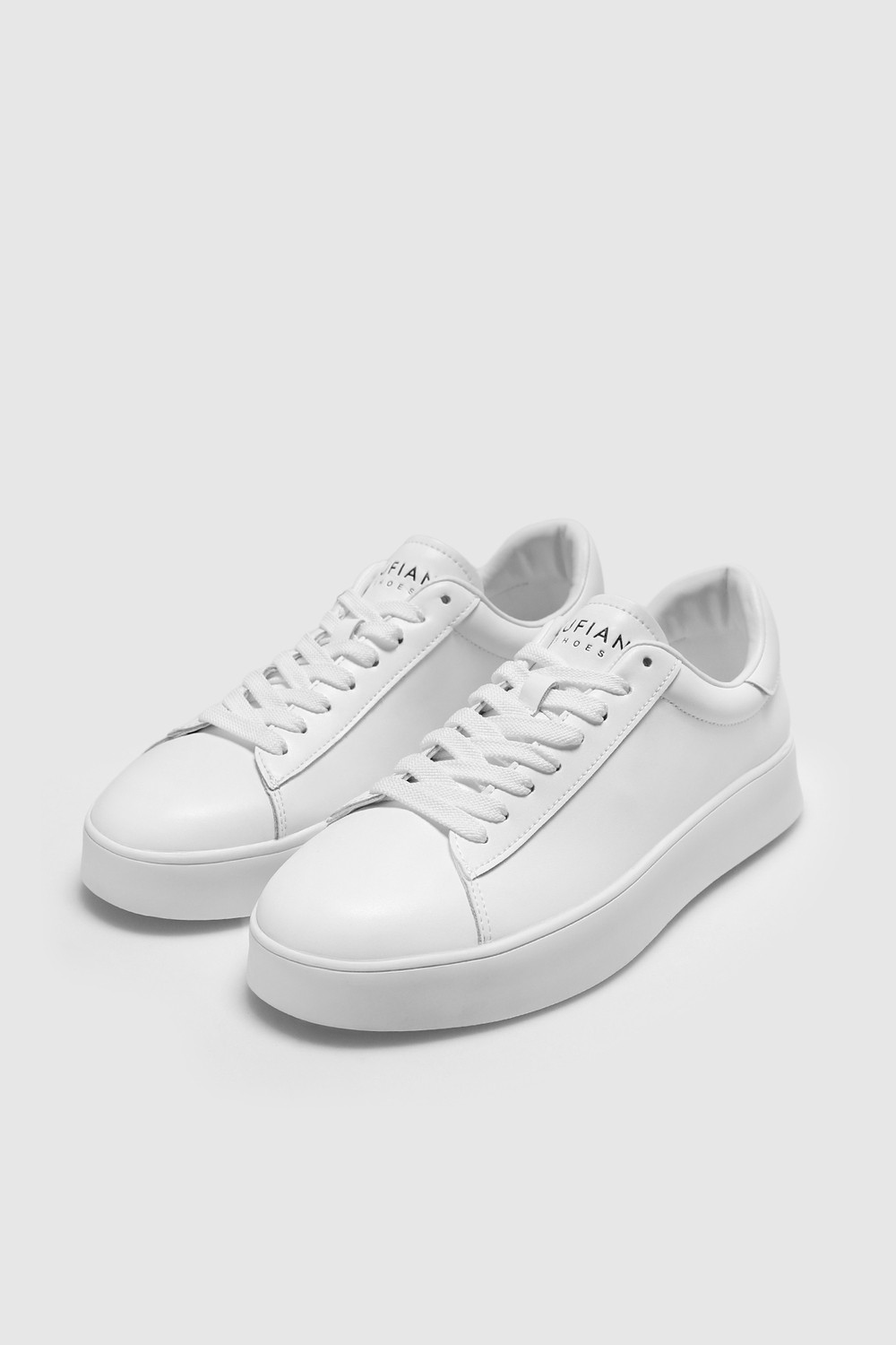 Lufian Anton Erkek Deri Sneaker Ayakkabı Beyaz görsel 4