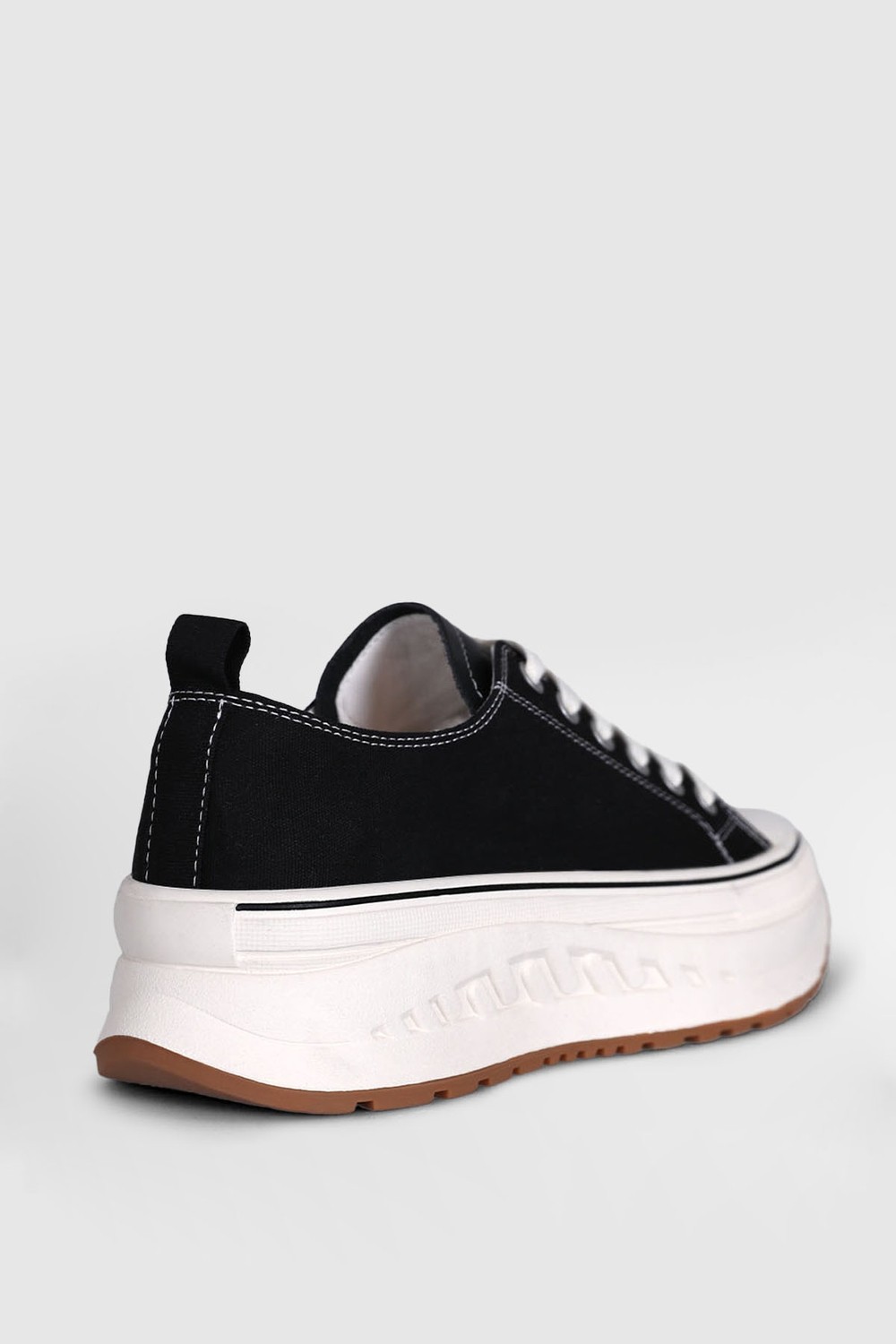 Lufian Shay Kadın Sneaker Ayakkabı Siyah görsel 2