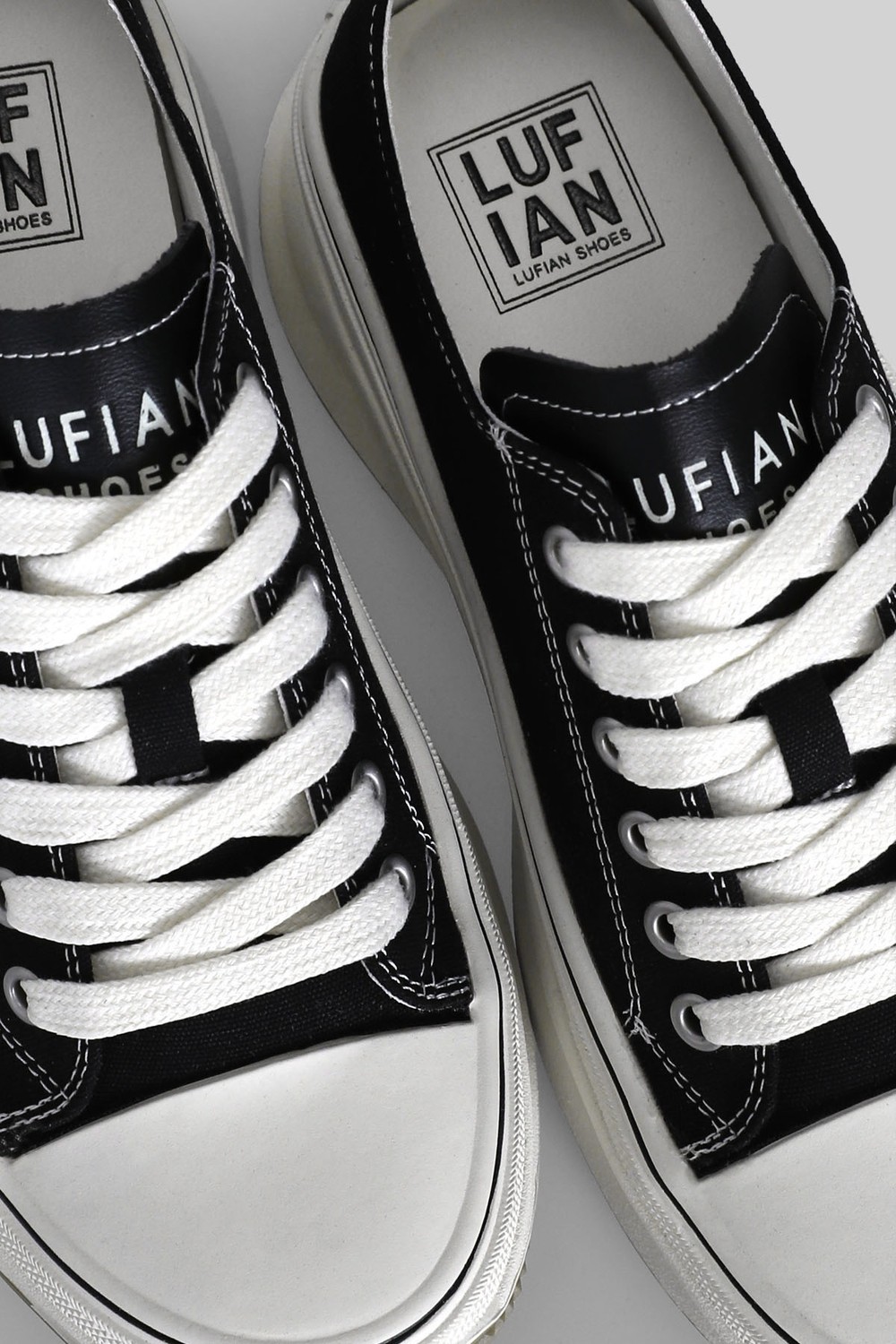 Lufian Shay Kadın Sneaker Ayakkabı Siyah görsel 3