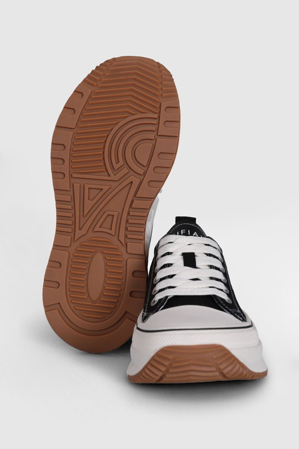 Lufian Shay Kadın Sneaker Ayakkabı Siyah görsel 4