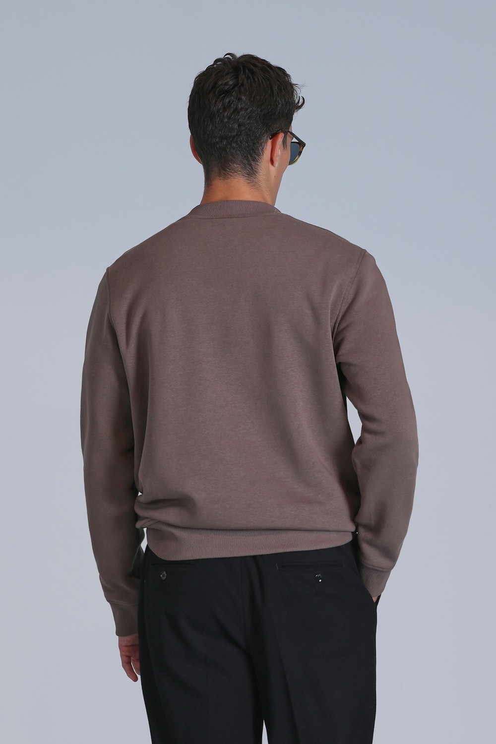 Lufian Loved Erkek Sweatshirt Siyah görsel 6