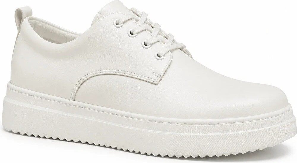 Beskar Kömür Rugan Erkek Ayakkabı - Parlak Premium Smart Casual Rahat Günlük Sneaker Kb X16