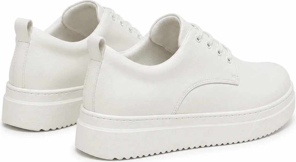 Beskar Kömür Rugan Erkek Ayakkabı - Parlak Premium Smart Casual Rahat Günlük Sneaker Kb X16 görsel 5
