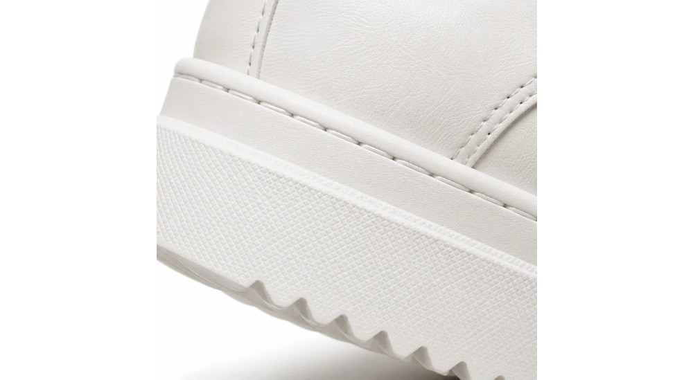 Beskar Kömür Rugan Erkek Ayakkabı - Parlak Premium Smart Casual Rahat Günlük Sneaker Kb X16 görsel 6