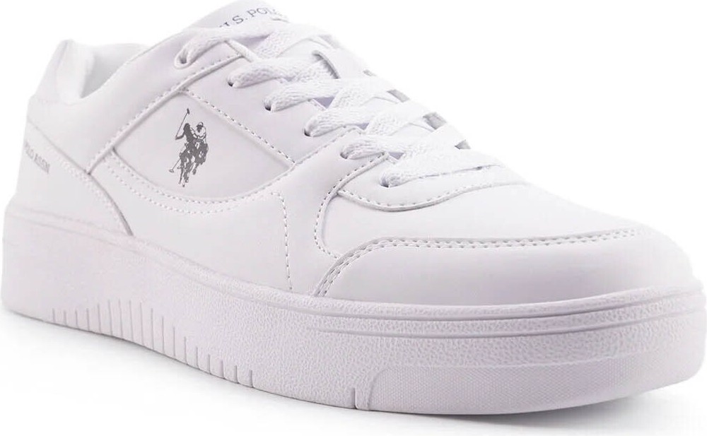 U.S. Polo Assn. Lee 3fx Beyaz Erkek Sneakers Suni Deri Malzemeden Düz Tabanlı Şık Tasarım görsel 7