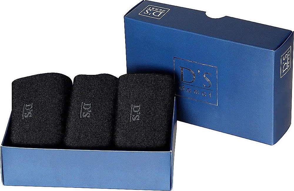 D'S Damat Ds Damat Siyah Çorap Set 3HF161960SETM görsel 4