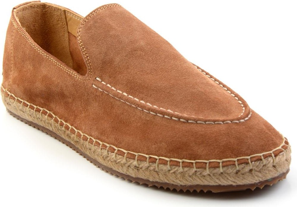 Bambi Taba Leather Erkek Espadril E01558000102 görsel 5