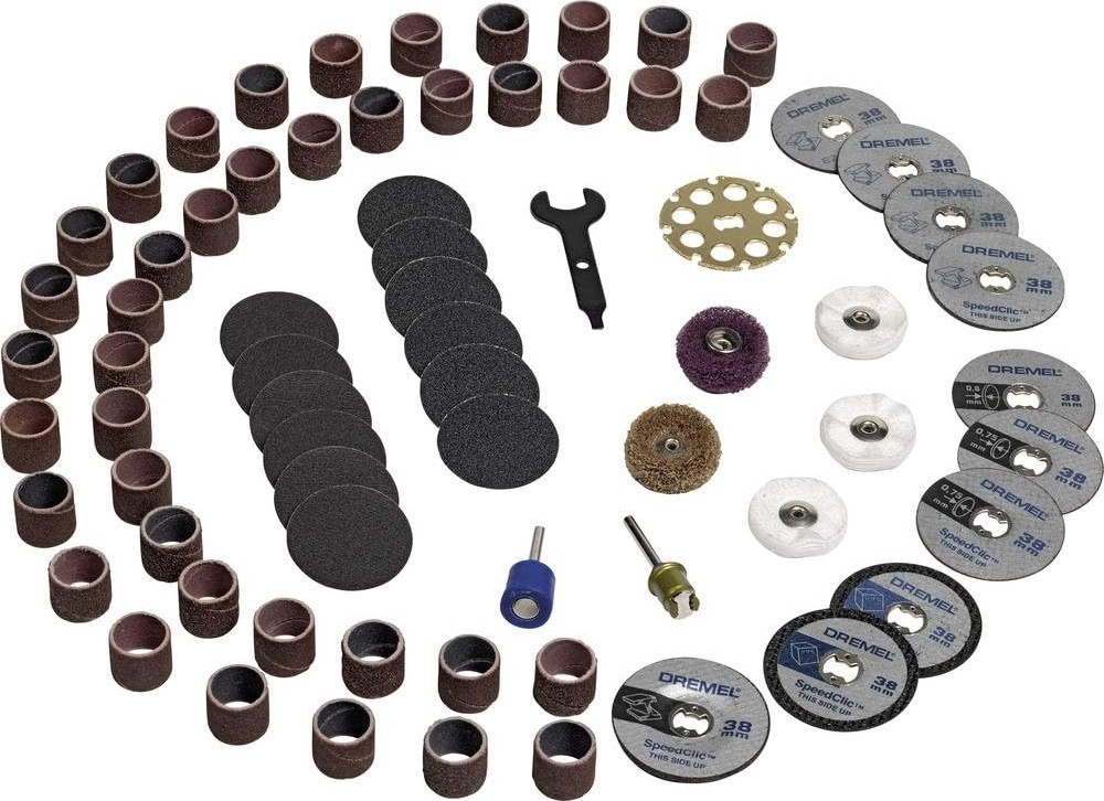 Esranın Dünyası Dremel 725 Ez Speedclic Aksesuar Seti, 70 Parçalı