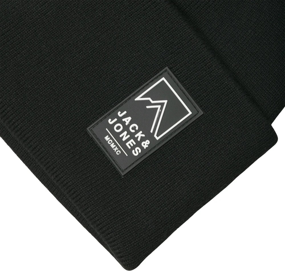 Jack & Jones 12286472 Jacalpes Beanie Ski Bere Siyah görsel 3
