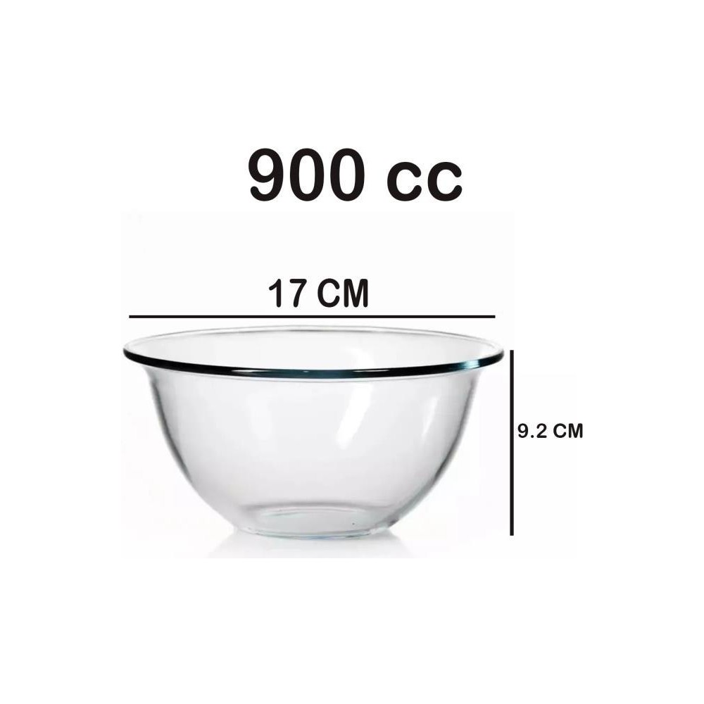 Paşabahçe 59414 Arda Türkmen Borcam Hazırlık Karıştırma Kabı Kasesi 17CM 900CC